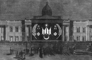 Illumination Prints: Peace illuminations at the National Gallery