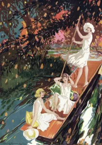 Months Prints: Peaches Still in Season by Rick Elmes