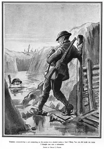 Hole Prints: Periscope and All by Gerald C. Hudson, WW1