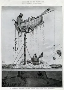 Underneath Prints: Periscopied in the North Sea 1916