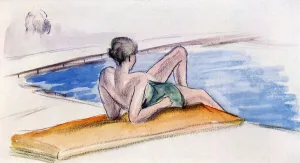 Table Prints: Personalities beside the pool and on the beach
