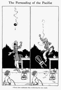 Peace Prints: The Persuading of the Pacifist, by W. Heath Robinson