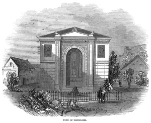 1827 Prints: Pestalozzis Tomb