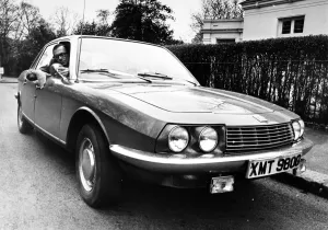 1970 Prints: Peter Easton & his NSU car