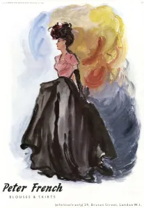 Blouse Prints: Peter French advertisement