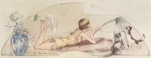 Negligee Prints: Pets, by A. K. MacDonald