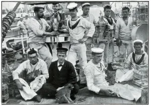 Unusual Prints: Pets brought home by men of HMS Thetis from St Helena