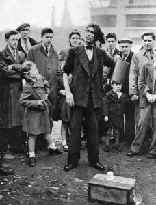 Turban Prints: Petticoat Lane magician