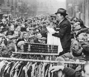 Shirt Prints: Petticoat Lane market trader