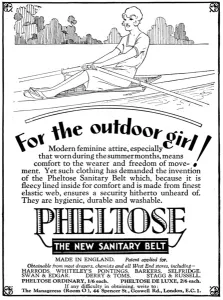 Belt Prints: Pheltose - the New Sanitary Belt