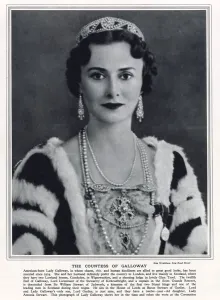 Jewellery Prints: Philippa Fendall Stewart, nee Wendell, Countess of Galloway