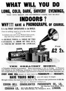 Edison Prints: Phonograph
