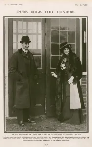 Countess Prints: Photo of the Earl and Countess of Lytton in the Tatler