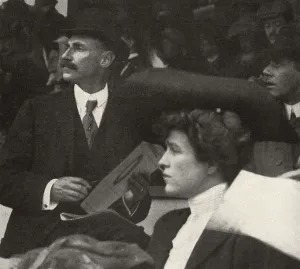 Paper Prints: Photo of Mr & Mrs J J Astor in the Tatler