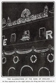 Edward Prints: This photograph was taken the night before King Edward VII was taken seriously ill