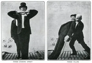 1902 Prints: Phroso, the puzzle man at the London Hippodrome