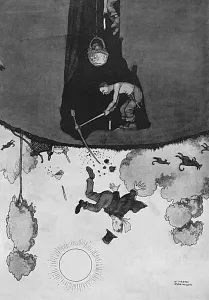 Australian Prints: A Pick Nick Down Under by William Heath Robinson