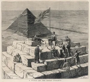 Pyramids Prints: Picnic on the Pyramids