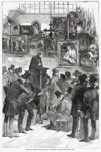Street Prints: Picture sale at Messrs. Christie and Mantons King Street, St James s, London