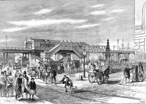 Head Prints: Pier Head Station, Liverpool Docks, 1893