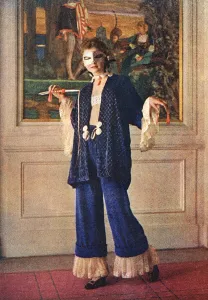 Mask Prints: Pierrot by Paul Poiret