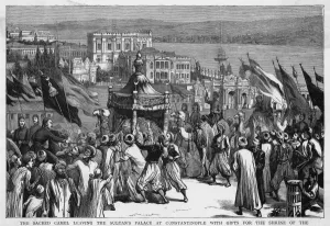 Camel Prints: Pilgrims at Istanbul