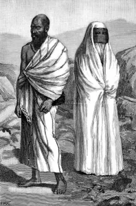 August Prints: Pilgrims to Mecca in Ihram Clothing, mid-19th century