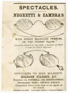 Glasses Prints: Pince-Nez Spectacles