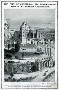 Stairs Prints: Plans for the City of Canberra, Australia