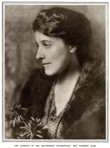 William Prints: Playwright Clemence Dane 1921