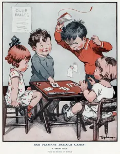 Parlour Prints: Our pleasant parlour games! 1928