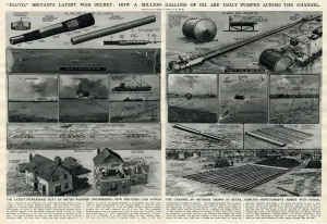 Ocean Prints: Pluto Pipe-Lines across the Channel by G. H. Davis