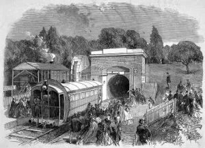 10th Prints: Pneumatic Railway at the Crystal Palace