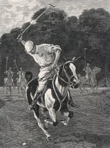 Polo Prints: Polo Match Scene