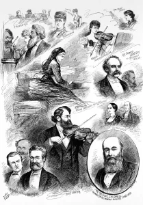 Musicians Prints: Popular Concert, St. Jamess Hall, 1887