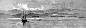 Welsh Prints: Port Madryn, Nuevo Gulf, Patagonia, 1887