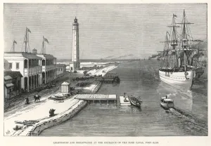 Egypt Prints: PORT SAID / 1882