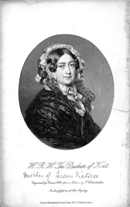Produce Prints: Portrait of The Duchess of Kent, Mother of Queen Victoria