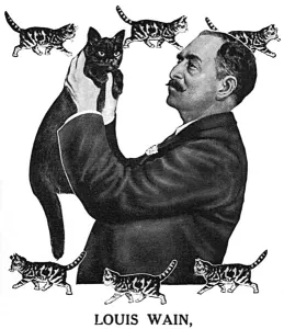 Featuring Prints: Portrait of Louis Wain