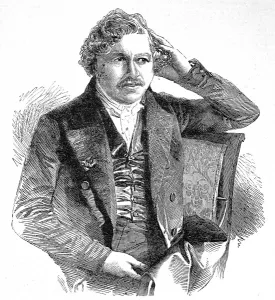 Plate Prints: Portrait of M. Louis Daguerre