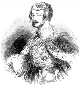 Fancy Prints: Portrait of Prince Albert, fancy dress ball, 1842