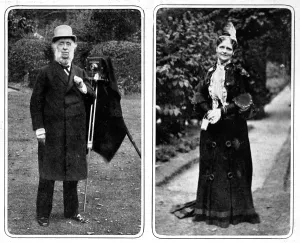 Keen Prints: Portrait of Sir Benjamin Stone and his wife Lady Stone