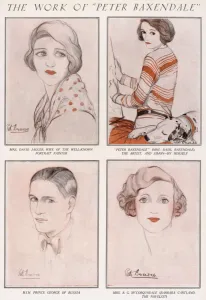 Writer Prints: Portrait sketches by