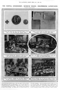 Letters Prints: The postal censorship: deciphering languages