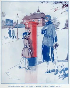 Posting Prints: Postbox by J. A. Thorpe