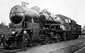 Goods Prints: The most powerful French locomotive that was running in 1914