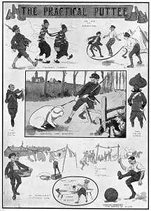 Puttees Prints: The Practical Puttee, WW1