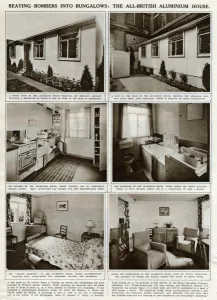Aluminium Prints: Prefabricated aluminium homes 1945