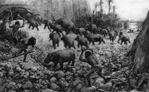 Elephants Prints: Prehistoric Europe and Africa united by a land-bridge