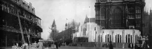Preparations Prints: Preparations for the 1937 Coronation at Westminster Abbey